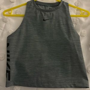 Gray, Nike tank, size S
